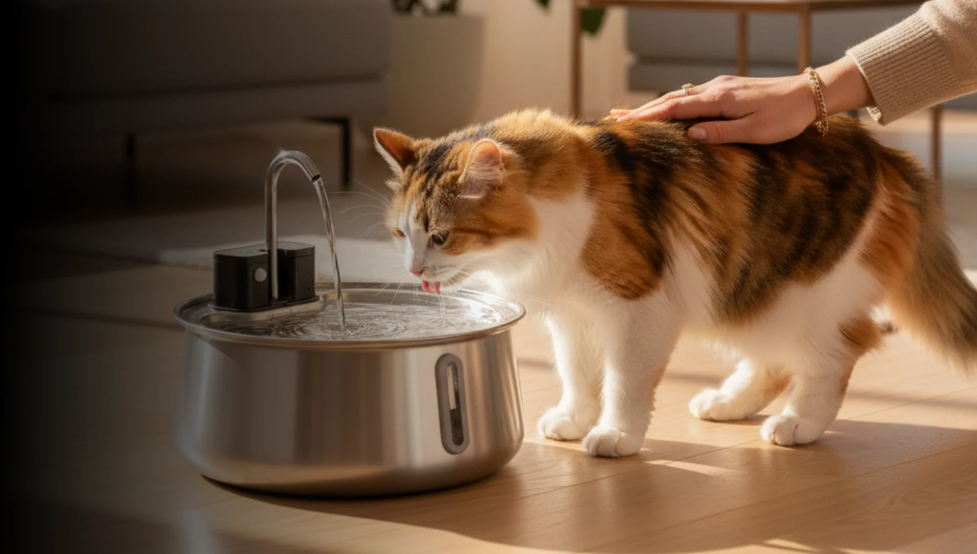 Fresh Water, Happier Cats